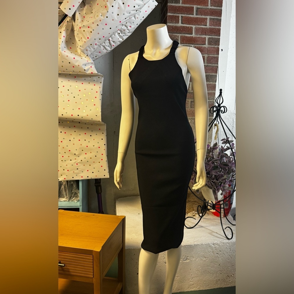 525 America Black Midi Dress Size Small, NWT - Picture 3 of 10